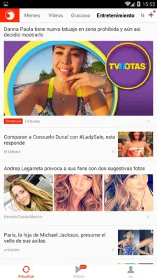 Noticias Águila android App screenshot 6